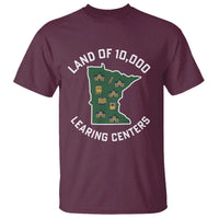Land of 10000 Learing Centers Funny Minnesota Meme T Shirt Viral Education Typo Parody - Wonder Print Shop