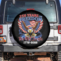 250 Years of Freedom 1776 2026 Patriotic Eagle Spare Tire Cover We The People USA Semiquincentennial - Wonder Print Shop