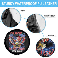 250 Years of Freedom 1776 2026 Patriotic Eagle Spare Tire Cover We The People USA Semiquincentennial - Wonder Print Shop