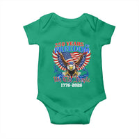 250 Years of Freedom 1776 2026 Patriotic Eagle Baby Onesie We The People USA Semiquincentennial - Wonder Print Shop