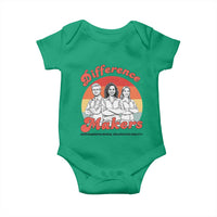 Difference Makers Teacher Appreciation Baby Onesie Empowering Minds & Advancing Equity Retro Educator - Wonder Print Shop