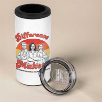 Difference Makers Teacher Appreciation 4 in 1 Can Cooler Tumbler Empowering Minds & Advancing Equity Retro Educator - Wonder Print Shop