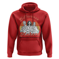 Difference Makers Teacher Appreciation Hoodie Empowering Minds & Advancing Equity Retro Educator - Wonder Print Shop