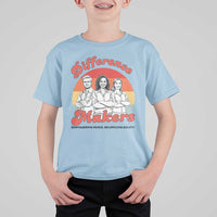 Difference Makers Teacher Appreciation T Shirt For Kid Empowering Minds & Advancing Equity Retro Educator - Wonder Print Shop