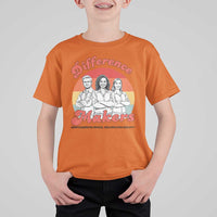 Difference Makers Teacher Appreciation T Shirt For Kid Empowering Minds & Advancing Equity Retro Educator - Wonder Print Shop
