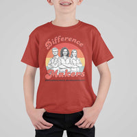 Difference Makers Teacher Appreciation T Shirt For Kid Empowering Minds & Advancing Equity Retro Educator - Wonder Print Shop