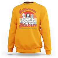 Difference Makers Teacher Appreciation Sweatshirt Empowering Minds & Advancing Equity Retro Educator - Wonder Print Shop