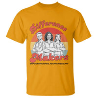 Difference Makers Teacher Appreciation T Shirt Empowering Minds & Advancing Equity Retro Educator - Wonder Print Shop