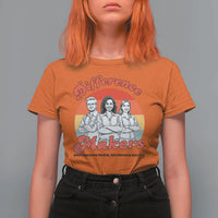 Difference Makers Teacher Appreciation T Shirt For Women Empowering Minds & Advancing Equity Retro Educator - Wonder Print Shop