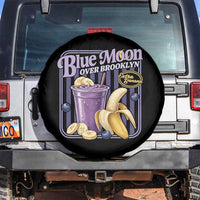 Blue Moon Over Brooklyn Banana Smoothie Aesthetic Spare Tire Cover Extra Banana Hockey Romance Retro Style - Wonder Print Shop