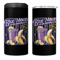 Blue Moon Over Brooklyn Banana Smoothie Aesthetic 4 in 1 Can Cooler Tumbler Extra Banana Hockey Romance Retro Style - Wonder Print Shop