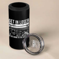 Get In Loser We're Going To The Cottage 4 in 1 Can Cooler Tumbler Funny Hockey Romance Road Trip Summer - Wonder Print Shop