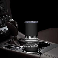 Get In Loser We're Going To The Cottage Skinny Tumbler Funny Hockey Romance Road Trip Summer - Wonder Print Shop