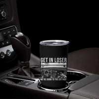 Get In Loser We're Going To The Cottage Tumbler Cup Funny Hockey Romance Road Trip Summer - Wonder Print Shop
