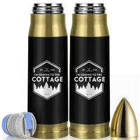 I'm Coming to the Cottage Bullet Tumbler Rustic Outdoor Retro Forest Hockey Romance - Wonder Print Shop