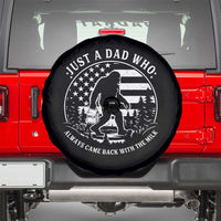 Just a Dad Who Came Back with the Milk Spare Tire Cover Funny Bigfoot Father's Day Sasquatch - Wonder Print Shop