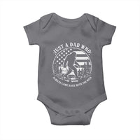 Just a Dad Who Came Back with the Milk Baby Onesie Funny Bigfoot Father's Day Sasquatch - Wonder Print Shop