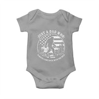 Just a Dad Who Came Back with the Milk Baby Onesie Funny Bigfoot Father's Day Sasquatch - Wonder Print Shop
