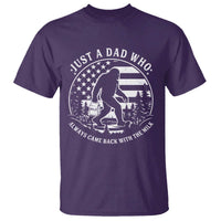 Just a Dad Who Came Back with the Milk T Shirt Funny Bigfoot Father's Day Sasquatch - Wonder Print Shop