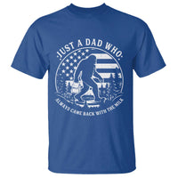 Just a Dad Who Came Back with the Milk T Shirt Funny Bigfoot Father's Day Sasquatch - Wonder Print Shop