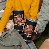 Year of the Horse Chinese New Year Tumbler Cup Floral Zodiac Horse Lunar Festival - Wonder Print Shop