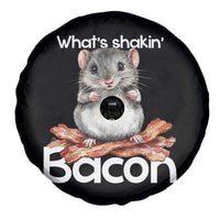 What is Shakin Bacon Funny Mouse Spare Tire Cover Pun Animal Humor - Wonder Print Shop