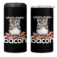 What is Shakin Bacon Funny Mouse 4 in 1 Can Cooler Tumbler Pun Animal Humor - Wonder Print Shop