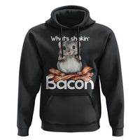 What is Shakin Bacon Funny Mouse Hoodie Pun Animal Humor - Wonder Print Shop