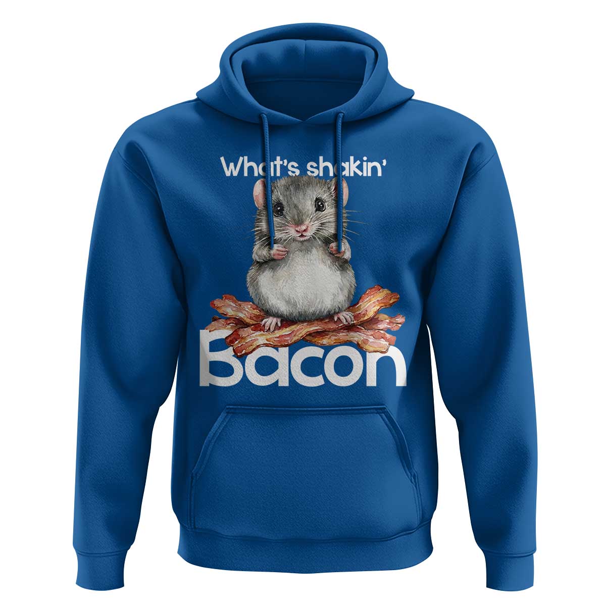 What is Shakin Bacon Funny Mouse Hoodie Pun Animal Humor - Wonder Print Shop