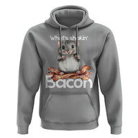 What is Shakin Bacon Funny Mouse Hoodie Pun Animal Humor - Wonder Print Shop