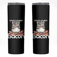 What is Shakin Bacon Funny Mouse Skinny Tumbler Pun Animal Humor - Wonder Print Shop