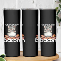 What is Shakin Bacon Funny Mouse Skinny Tumbler Pun Animal Humor - Wonder Print Shop
