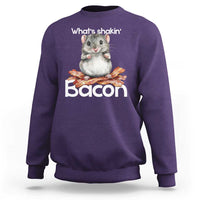 What is Shakin Bacon Funny Mouse Sweatshirt Pun Animal Humor - Wonder Print Shop