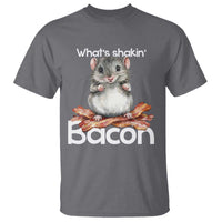 What is Shakin Bacon Funny Mouse T Shirt Pun Animal Humor - Wonder Print Shop
