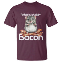 What is Shakin Bacon Funny Mouse T Shirt Pun Animal Humor - Wonder Print Shop