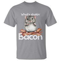 What is Shakin Bacon Funny Mouse T Shirt Pun Animal Humor - Wonder Print Shop