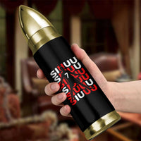 Siuuuu Celebration Number 7 Seven Soccer Fans Bullet Tumbler