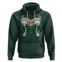 Funny St. Patricks Day Hoodie Women Leprechaun Costume - Wonder Print Shop
