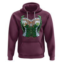 Funny St. Patricks Day Hoodie Women Leprechaun Costume - Wonder Print Shop