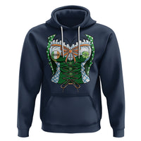 Funny St. Patricks Day Hoodie Women Leprechaun Costume - Wonder Print Shop