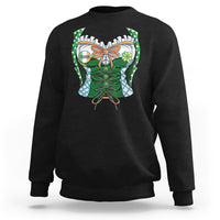 Funny St. Patricks Day Sweatshirt Women Leprechaun Costume - Wonder Print Shop