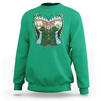 Funny St. Patricks Day Sweatshirt Women Leprechaun Costume - Wonder Print Shop