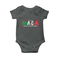 Mexicans Ain't Going Anywhere Baby Onesie Mexico Flag