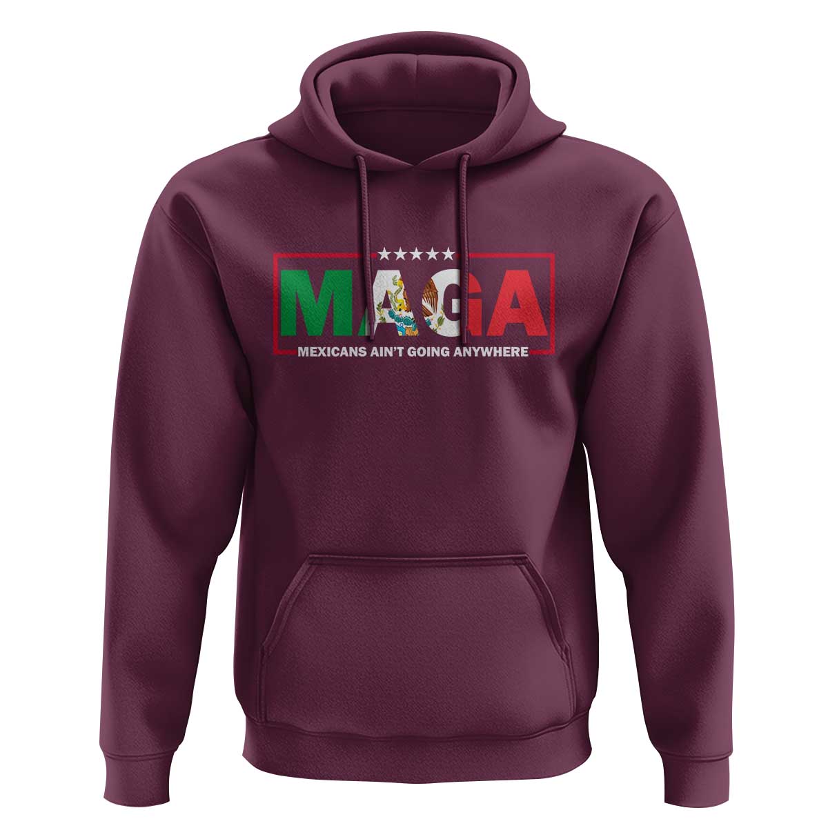 Mexicans Ain't Going Anywhere Hoodie Mexico Flag