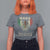Mexicans Ain't Going Anywhere T Shirt For Women Eagle Mexico Flag Retro Vintage