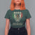 Mexicans Ain't Going Anywhere T Shirt For Women Eagle Mexico Flag Retro Vintage