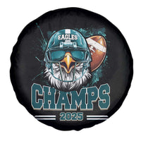 Celebrated Eagles Spare Tire Cover Championship 2025 Retro