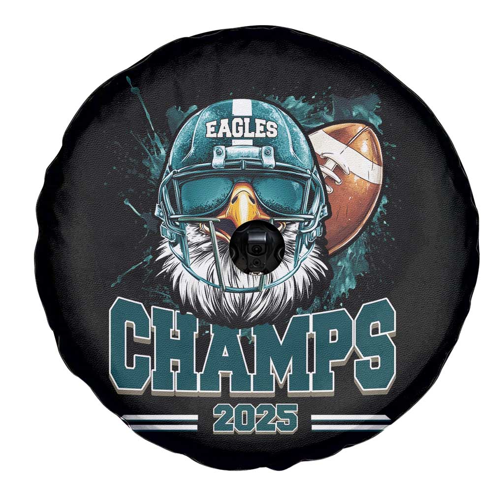 Celebrated Eagles Spare Tire Cover Championship 2025 Retro