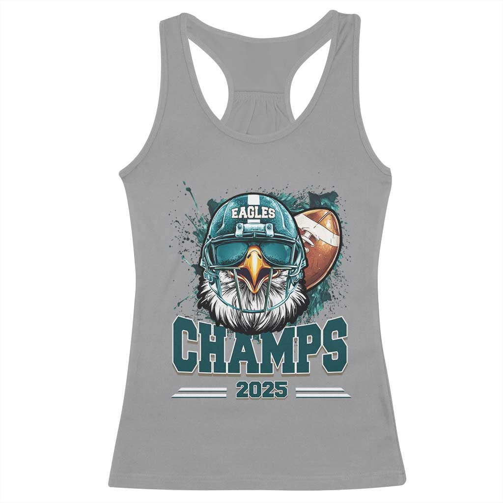 Celebrated Eagles Racerback Tank Top Championship 2025 Retro
