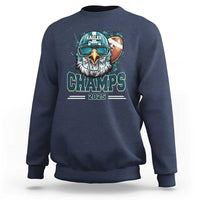 Celebrated Eagles Sweatshirt Championship 2025 Retro